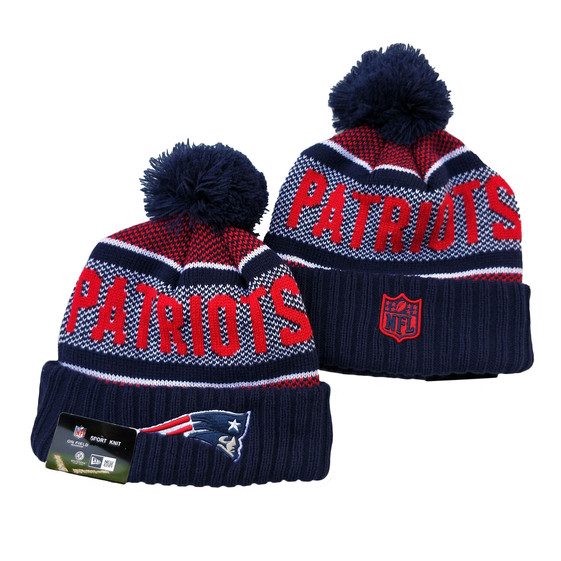 New England Patriots Knit Hats 081